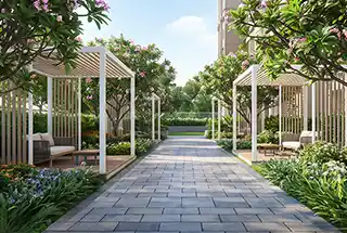Cabana & Walkway